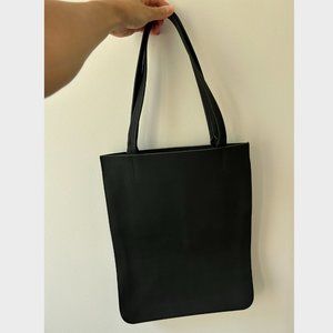 Minor History black leather tote